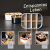 Premium Eco Bamboo Organiser for Cosmetics, Desk, Kitchen, Bathroom, Bar
