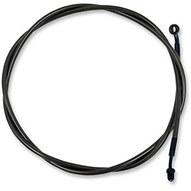 LA Choppers LA-8320C16M Midnight Braided Clutch Cable - 15-17in. Ape Hangers