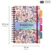 Pukka Pads Bloom B5 Hardcover Project Book, Floral Cover, 9496-BLM,