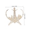 CAXUSD Handmade Wooden Guest Drop Box Heart Shape Decor for
