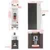 Heschen DC Molded Case Circuit Breaker MCCB, 1 Poles, DC