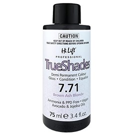 Hi Lift Trueshades Demi Permanent Hair Colour, 75 ml, Brown Ash Blonde
