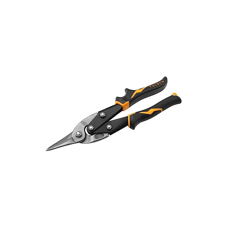 Tolsen Aviation Tin Snips Straight Cut - Heavy Duty Sheet