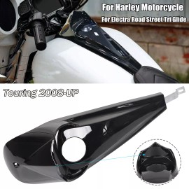 Dose not apply US Stock Dash Fuel Console Cover For Harley Road Electra Tri Street Glide 08-UP