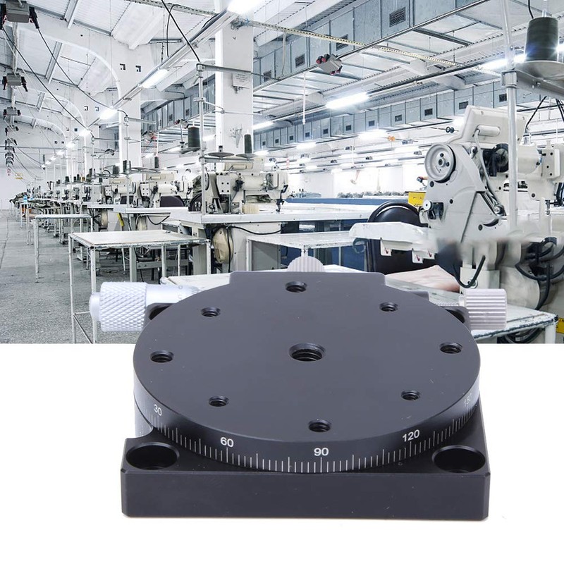 R Axis Manual Linear Table, φ60 mm Cutting Displacement Platform,