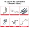Racewill 24PCS Standing Seam Roof Clamps, Metal Roof Fixing Clamps,