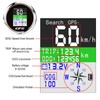 85 mm Digital Speedometer GPS Speedometer Odometer Waterproof IP67 Speedometer