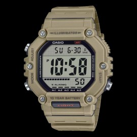 Casio AE1600H-5A Large LCD front button operation Watch