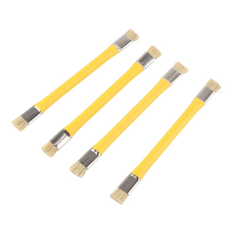 4PCS Double Heads Anti‑Static Hard Brush Mobile Phone Repairing Soldering
