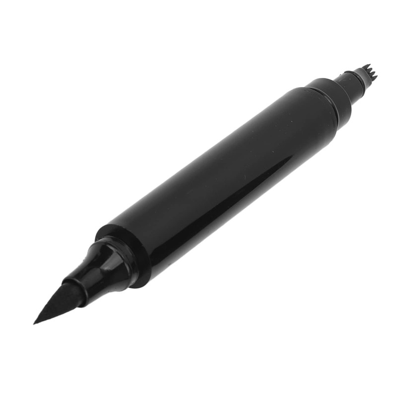 Hairdressing Styling Pen, Black, Waterproof, Durable, 2 in 1 Beard