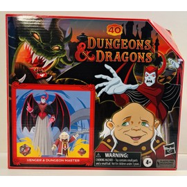Hasbro Dungeons & Dragons Cartoon Classics Scale Dungeon Master & Venger Action Figures