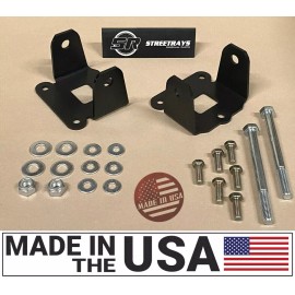 StreetRays [Originals] [SR] SBC Solid Engine Motor Mount Clamshells 78-88 Buick Regal & Chevy El Camino