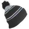 Best Winter Hats Quality Striped Beanie with Solid Cuff &