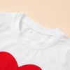 Girls Clothes Set Valentine's Day Outfits Gifts for Toddler Baby