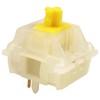 DRAOZA Gateron Milky Yellow Pro,5 Pin Switches pre lubed for