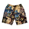 Funny Horror Hawaiian Shorts for Men Women - Tropical Pirate
