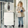 OW-Travel Suitcase Locks 4 Pack Black. 4 Digit TSA Approved