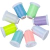 New brothread 8 Colors Luminous Embroidery Sewing Thread 30WT 500M