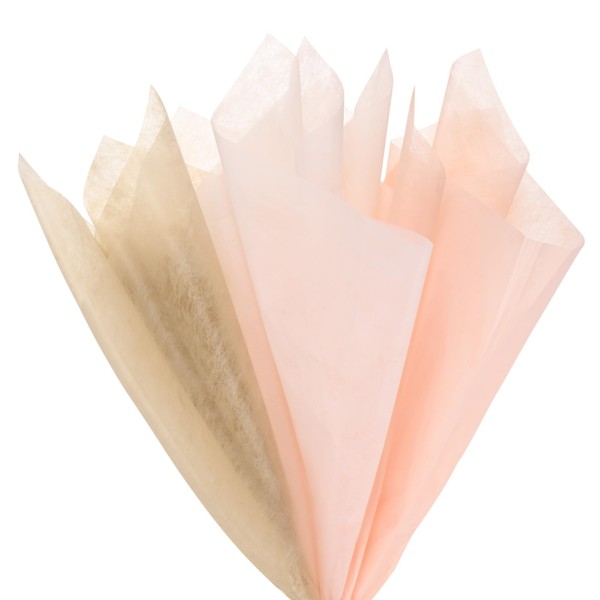 M METERXITY 60-Sheet Korean Cotton Wrapping Flower Paper, Waterproof Floral