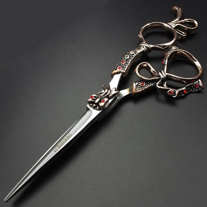 5.5 Inch High-End Hairdressing Scissors Set Hair Stylists Professional Barber