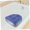 KOMBIUDA Portable Inflatable Bathtub Seat Cushion with Suction Cups for