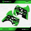 Factory EFX Green Black Shift Racing Graphics Kit fits KX