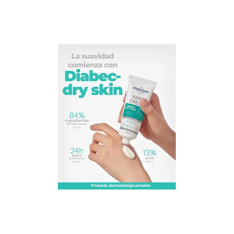 Crema Para Manos Diabec Dry Skin De 70 Ml Pack