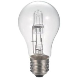 Merriway BH05243 (2 Pcs) Eco-Halogen Energy Saving Dimmable GLS Standard Bulb (Twin Pack) 42W ES, E27, 42 W - Pack of 2 Pieces