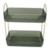 Double Layer Makeup Stand Modern Light Luxury 2 Tier Makeup