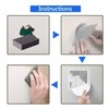 Seimneire 6pcs Drywall Repair Kit, 8" x 8" Self-Adhesive Aluminum
