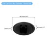 sourcing map 100PCS Screw Cap Covers, 17mm Waterproof Plastic Screw