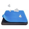 JISRKP Double-Layer Thick Honeycomb Cushion With Cloth Cover, Large Gel