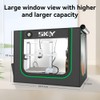 Update 3D Printer Enclosure with LED Light, Smoke Exhaust Kit,