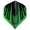 RED DRAGON Hardcore Radical Green & Black Fan Dart Flights