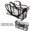 Bolsa de hombro transparente , PVC visible Resistente a las