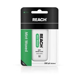 Reach Mint Waxed Floss, 200 Yards (Pack of 10)