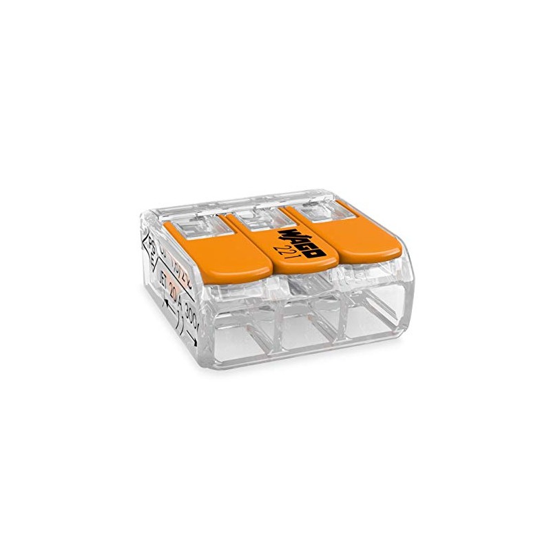 WAGO Connector Terminal 3 Small with Actuating Lever 0.2 –