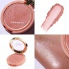 Oulac Luminous Blusher for Cheek Women|Pink Sliver Refletive Glow Highlighter
