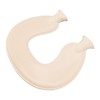 U Shaped Neck Hot Water Bag Double Knitted Insulation Rubber