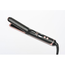 Jm Hair Collection Duo Styler – 2-in-1 Hair Straightener and Curling Iron with Ceramic Plates, Adjustable Temperature, Fast Heat-Up, Frizz Control, Dual Voltage – for All Hair Types