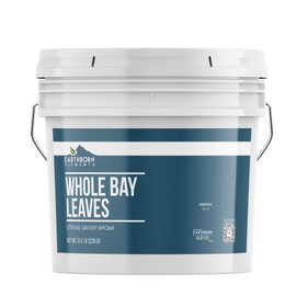 Earthborn Elements Whole Bay Leaves 1 Gallon Bucket, Savory, Bulk Size