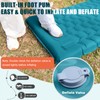 GDREAMT Inflatable Camping Sleeping Pad with Pillow, Extra Thickness 4