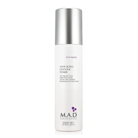 M.A.D Skincare M.A.D. SkinCare. Anti-Aging Glycolic Toner, tratamiento exfoliante para el rejuvenecimiento. 200 ml