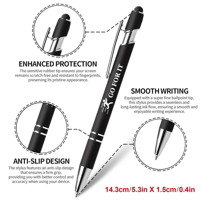 Vebermo 15 Pack Motivational Pen Set - Inspirational Quotes Retractable