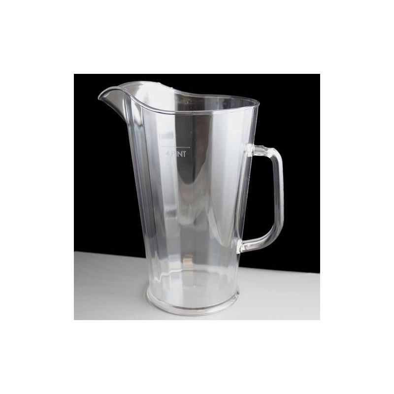 Cater4You 4 Pint Pitcher, Polycarbonate Plastic, 2840ml