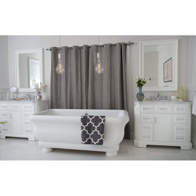 Bulbrite LED Grand Filament Nostalgic Orb Shaped Light Bulb, 60