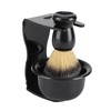 3 PCS Professional Men Shaving Brush Stand Holder Bowl Set