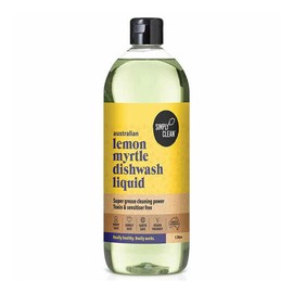 Simply Clean Dishwash Liquid - Lemon Myrtle, 1L