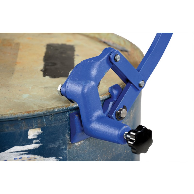 Vestil DD-10 Steel Manual Drum De Header with Blade 21