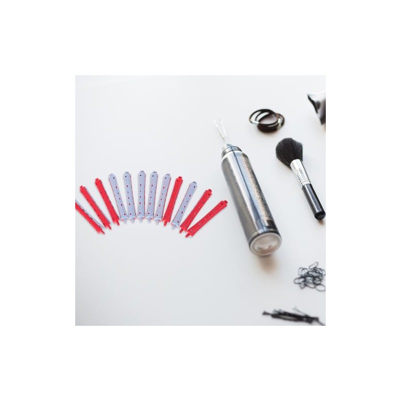 12 Piezas Varillas de Ondas Frías PP para Rizar Cabello